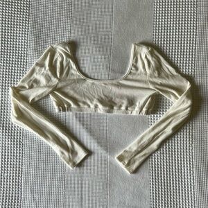 NWT - Edikted - ‘Sydney Open-Back Crop Top’- White - Large